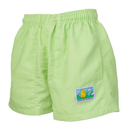 Everyday Nylon Shorts (Lime)