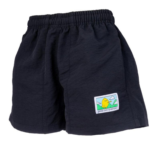 Everyday Nylon Shorts (Black)