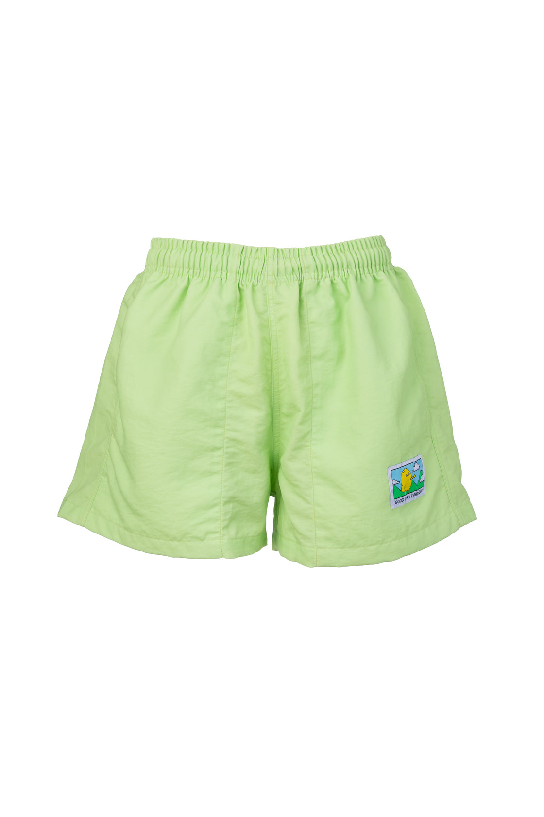 Everyday Nylon Shorts (Lime)